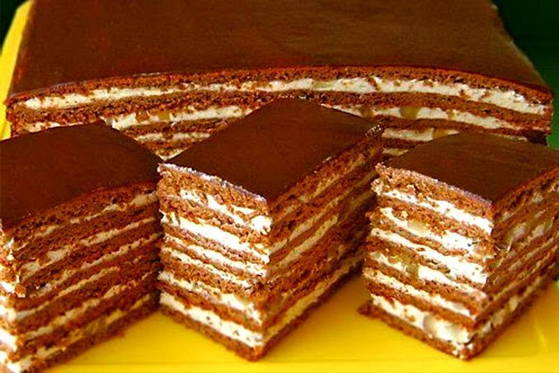 Орехово-медовый пирог: запечатлите все свои гурманские вкусы