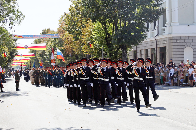 11. Военный парад в честь празднования 32-й годовщины Республики Южная Осетия