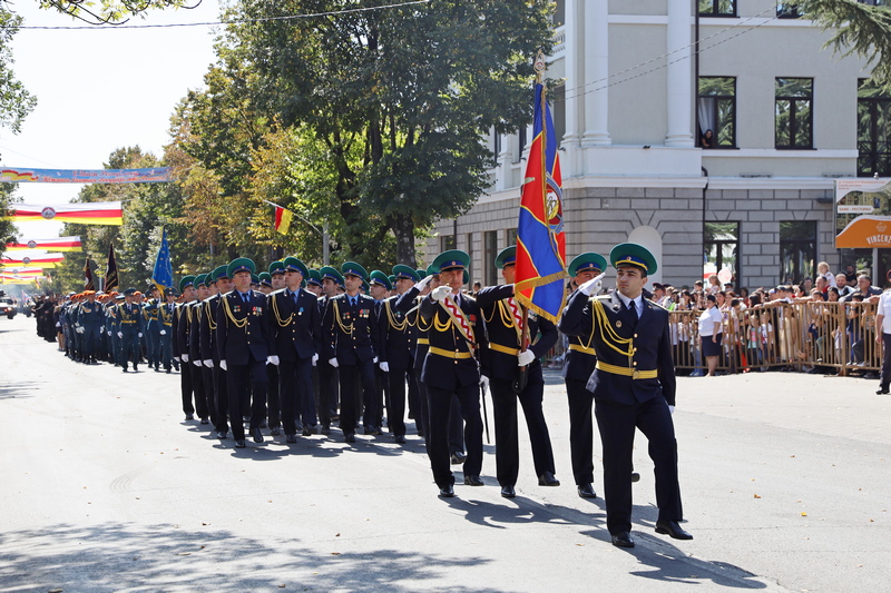 13. Военный парад в честь празднования 32-й годовщины Республики Южная Осетия