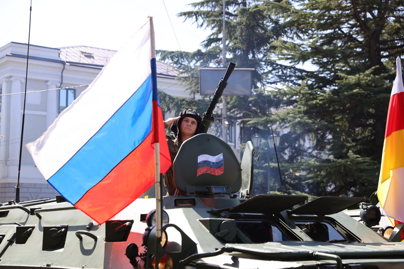 18. Военный парад в честь празднования 32-й годовщины Республики Южная Осетия