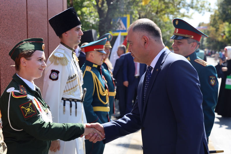 20. Военный парад в честь празднования 32-й годовщины Республики Южная Осетия