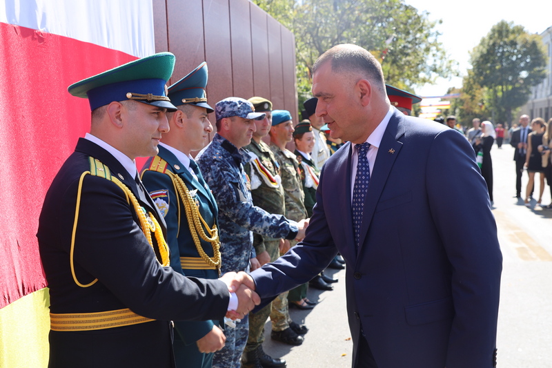 21. Военный парад в честь празднования 32-й годовщины Республики Южная Осетия