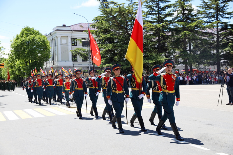 5R3A3944. Военный парад в ознаменование 78-й годовщины Победы в Великой Отечественной войне