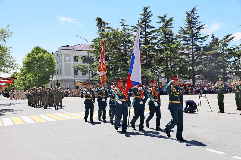 5R3A4027. Военный парад в ознаменование 78-й годовщины Победы в Великой Отечественной войне
