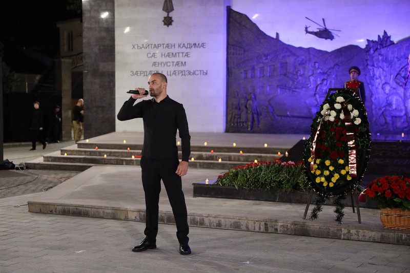 5R3A6717. Траурная церемония у мемориального комплекса «Защитникам Южной Осетии»
