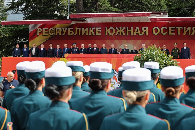 6. Военный парад в честь празднования 36-й годовщины Республики Южная Осетия